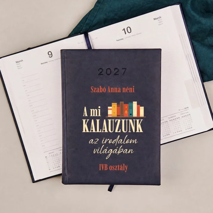 a mi kalauzunk az irodalom világában - Határidőnapló