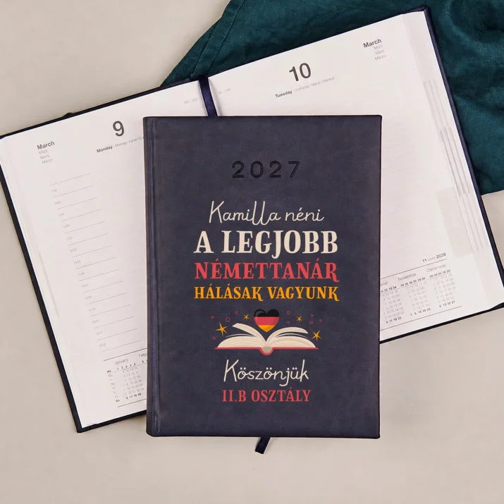 Legjobb némettanár - Határidőnapló