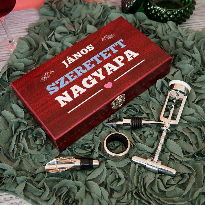 Szeretett nagyapa - Borkészlet
