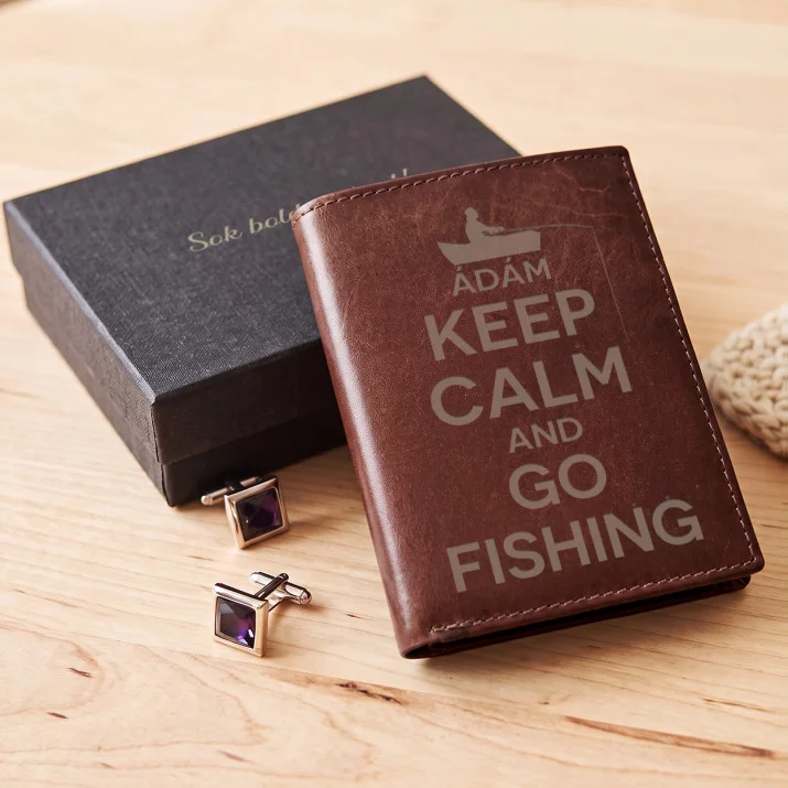 Go fishing - Bőr Pénztárca
