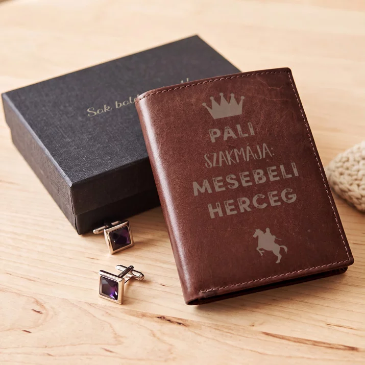 Mesebeli herceg - Bőr Pénztárca Mesebeli herceg - Bőr Pénztárca