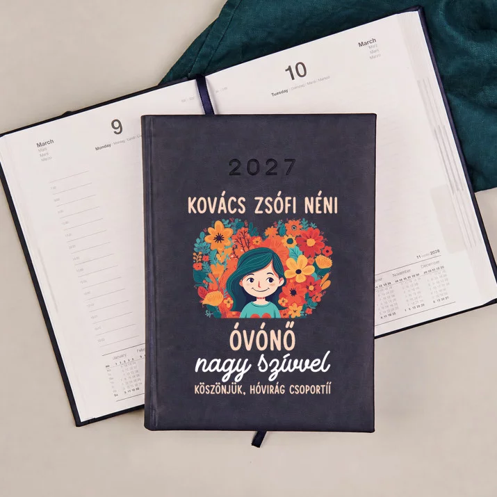 óvónő, nagy szívvel - Határidőnapló