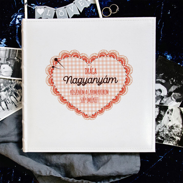 Köszönöm szép emlékeinket - Személyre szabott fotóalbum Köszönöm szép emlékeinket - Személyre szabott fotóalbum