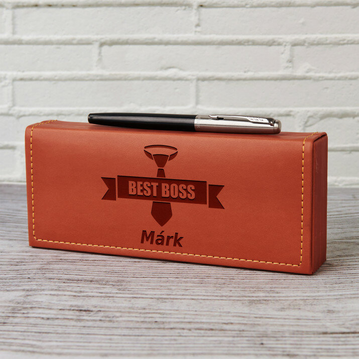 Best boss - Parker töltőtoll tokban 