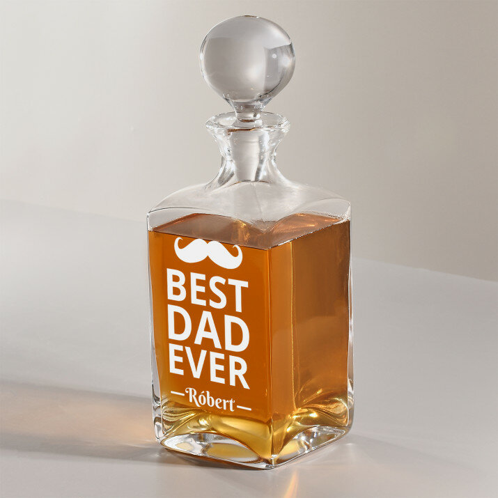 Best dad - Gravírozott whisky kancsó