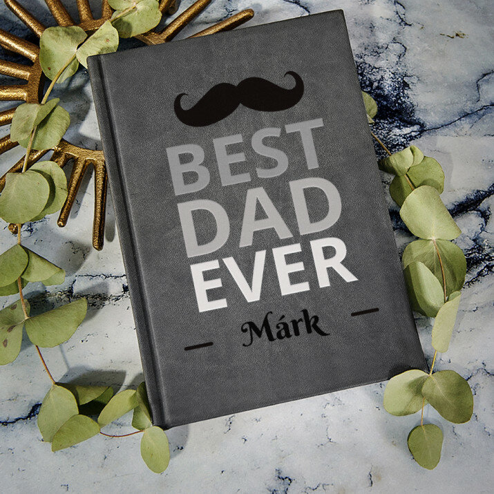 Best dad - A5-ös jegyzetfüzet nyomtatással