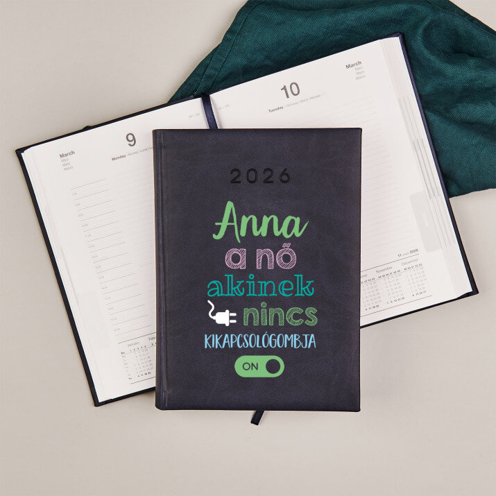 kikapcsológomb nélküli - Határidőnapló kikapcsológomb nélküli - Határidőnapló