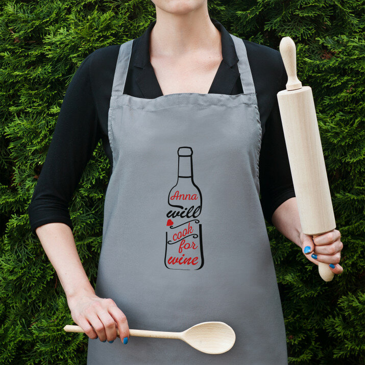 cook for wine - Konyhai kötény