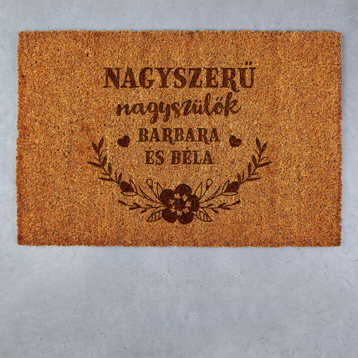 Nagyszerű nagyszülők - Kókusz lábtörlő