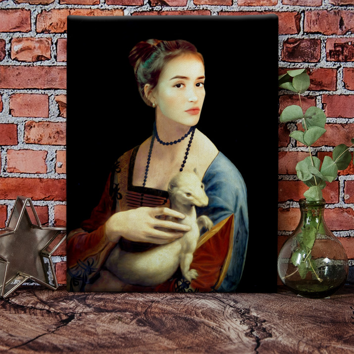 Hölgy hermelinnel - Királyi portré