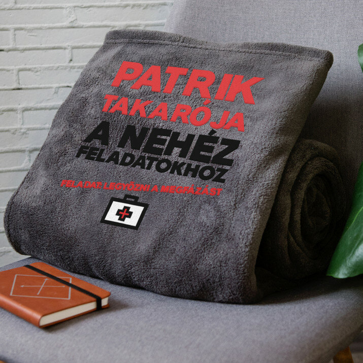 Nehéz feladatokhoz - Hímzett takaró