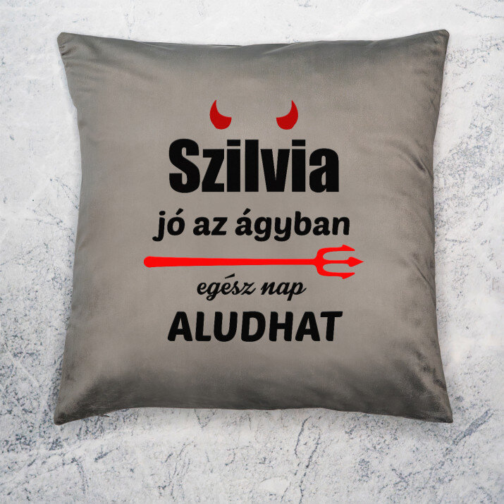 Jó az ágyban - Díszpárna
