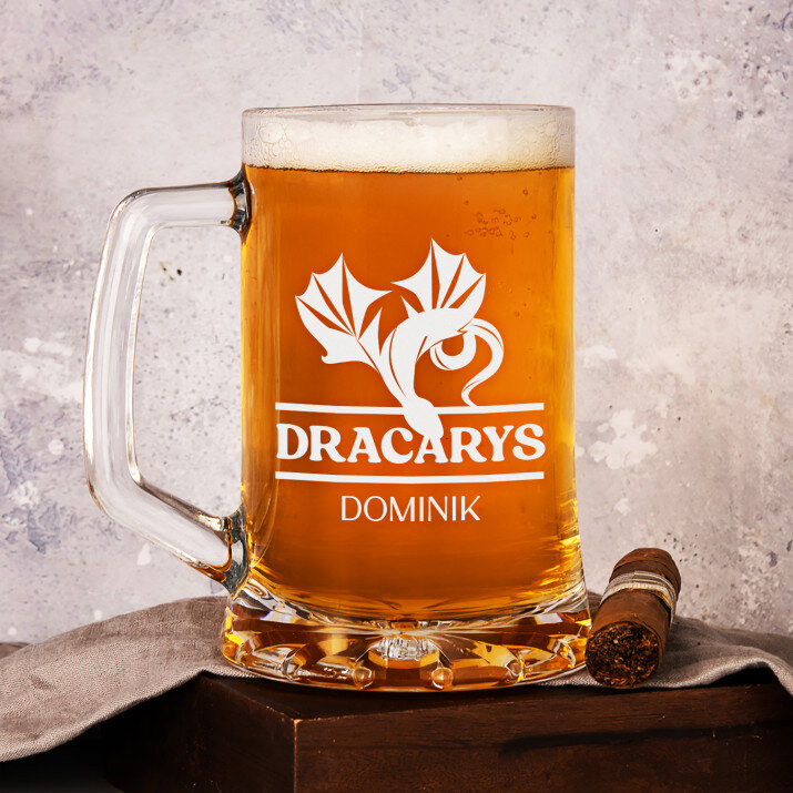 Dracarys - Személyre szabott söröskorsó