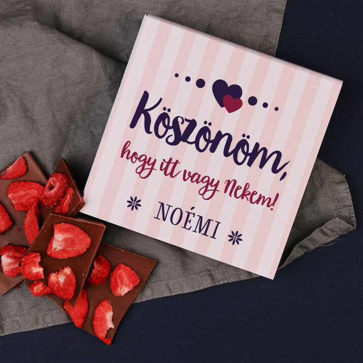 Köszönöm, hogy itt vagy nekem - Csokoládé