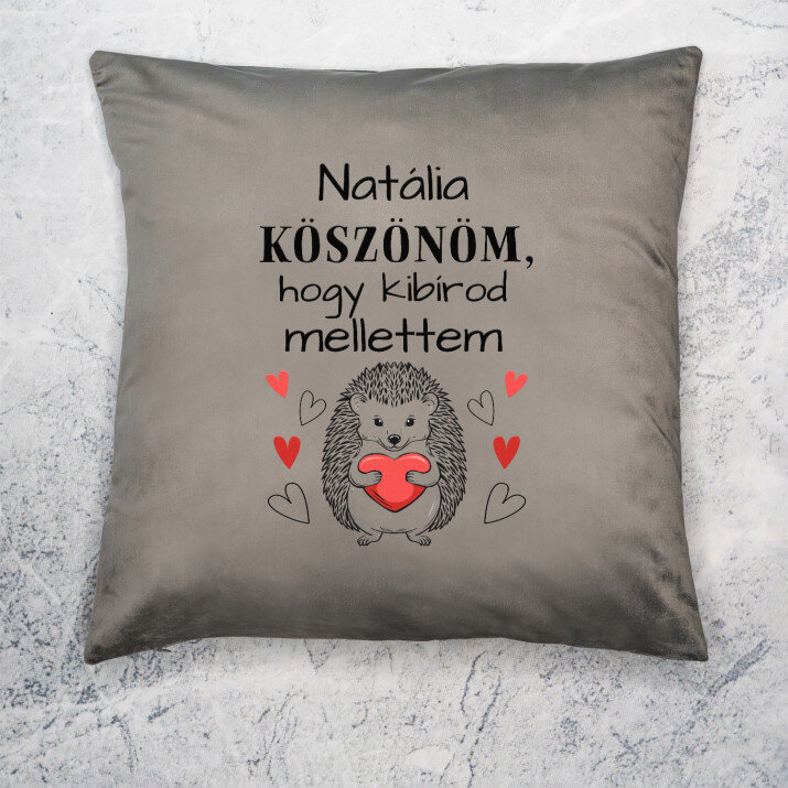 Köszönöm, hogy kibírod - Díszpárna