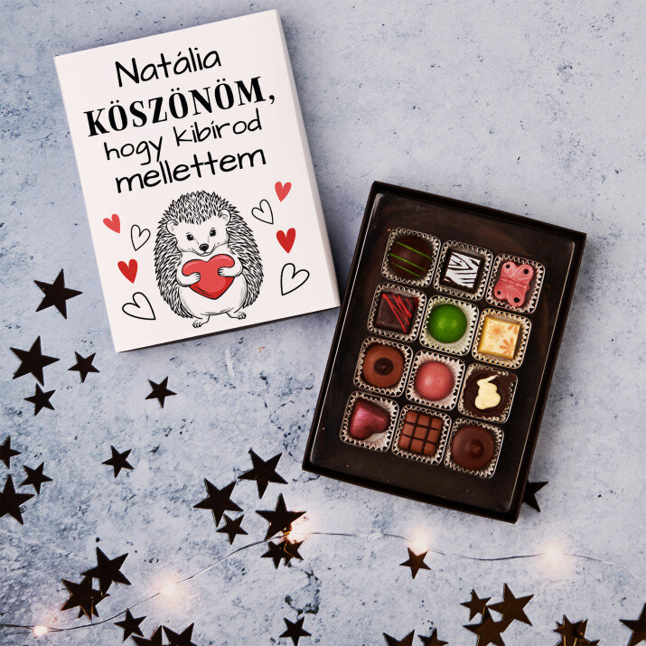 Köszönöm, hogy kibírod - Belga csokoládé pralinék