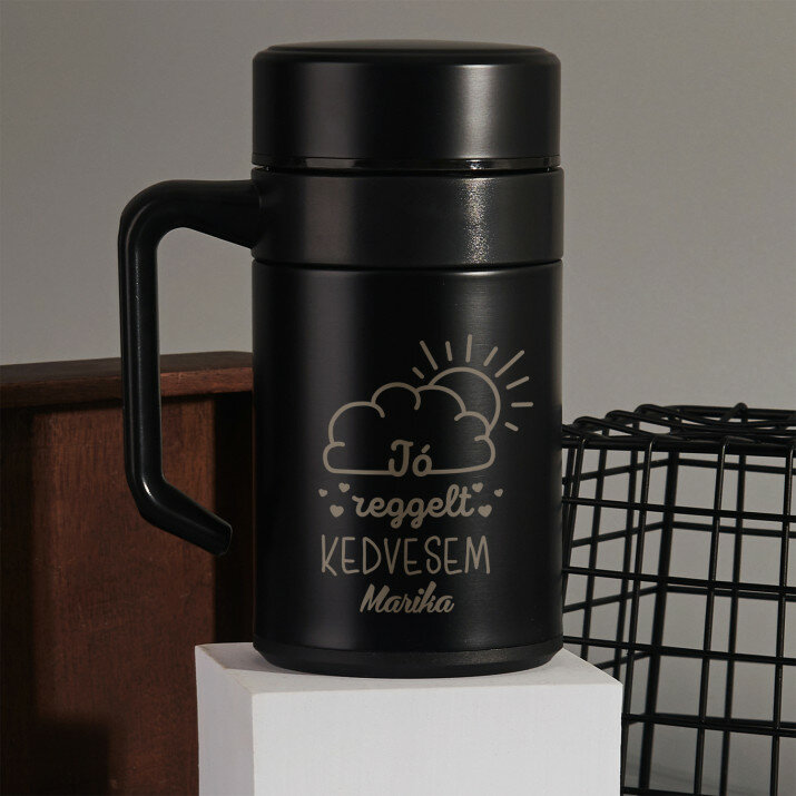 Jó reggelt kedvesem - Termobögre füllel 400 ml