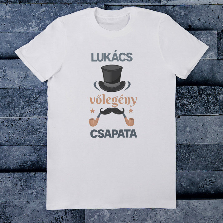 a vőlegény csapata - Férfi póló nyomtatott mintával