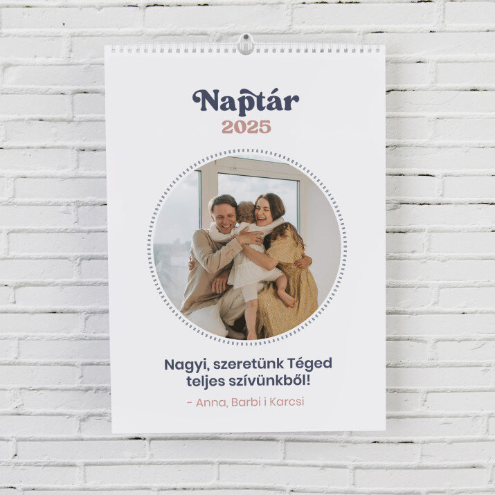 Fotónaptár rajzokkal- Falinaptár