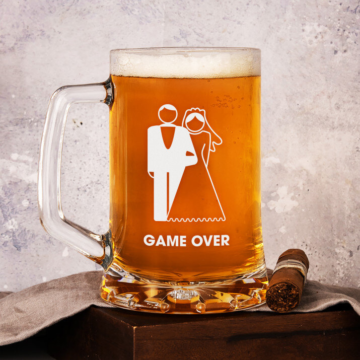 GameOver - Személyre szabott söröskorsó