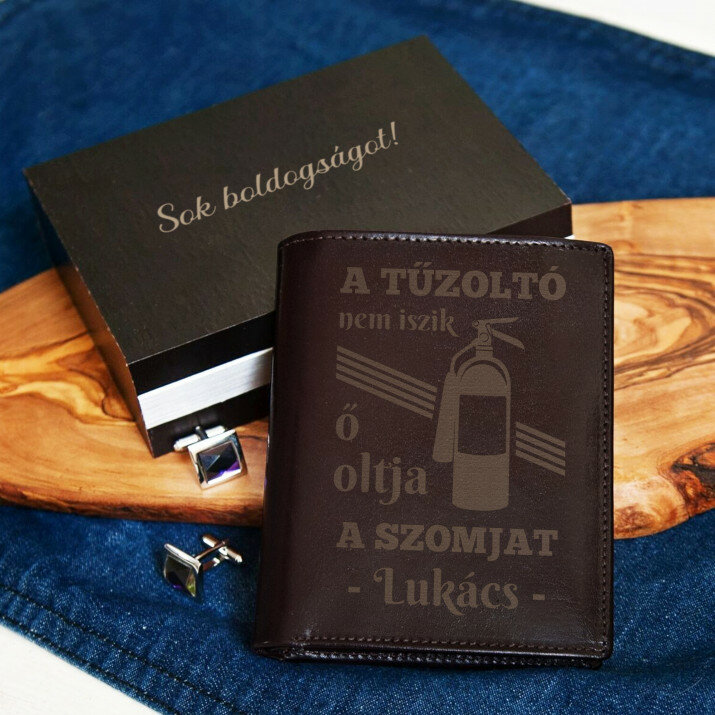Oltja a szomjat - Bőr Pénztárca