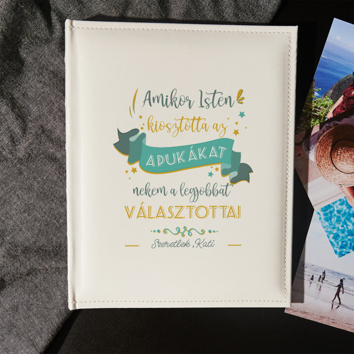 Amikor Isten - Személyre szabott fotóalbum