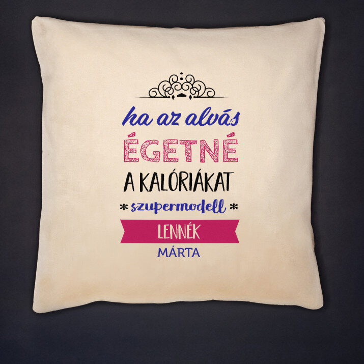 Ha az alvás - Díszpárna