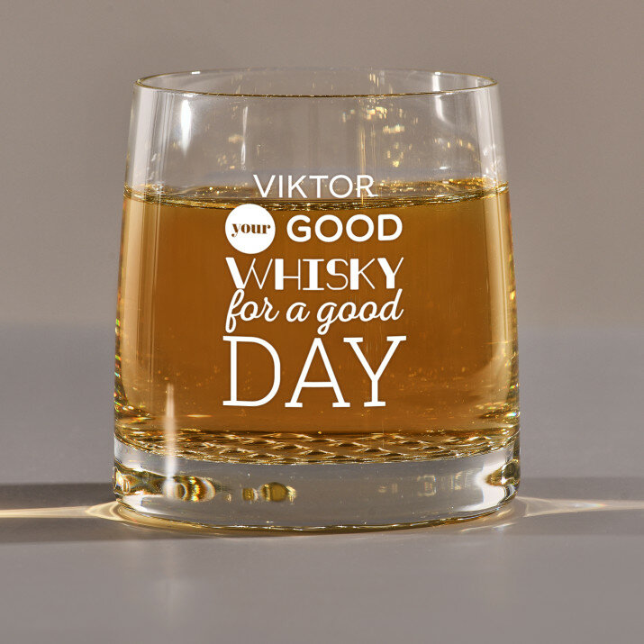 Good day - Whiskys pohár