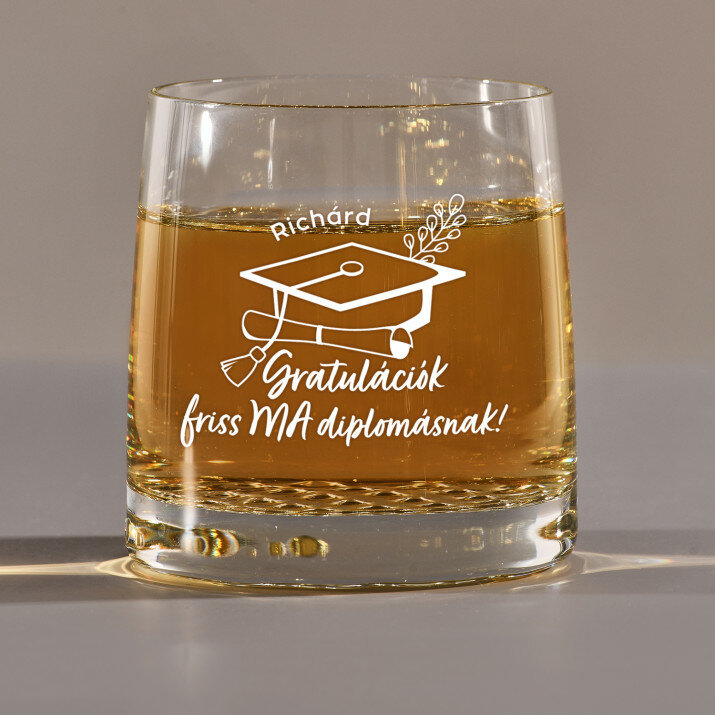 Gratulációk 1 - Whiskys pohár