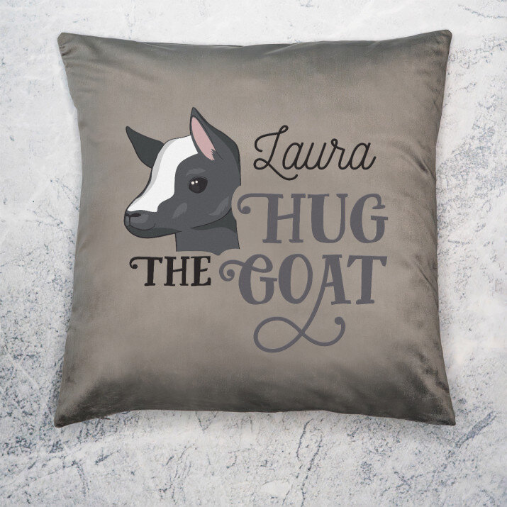 Hug the goat - Díszpárna