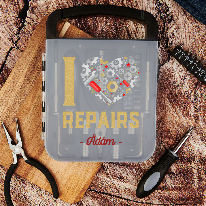 I love repairs - Szerszámkészlet