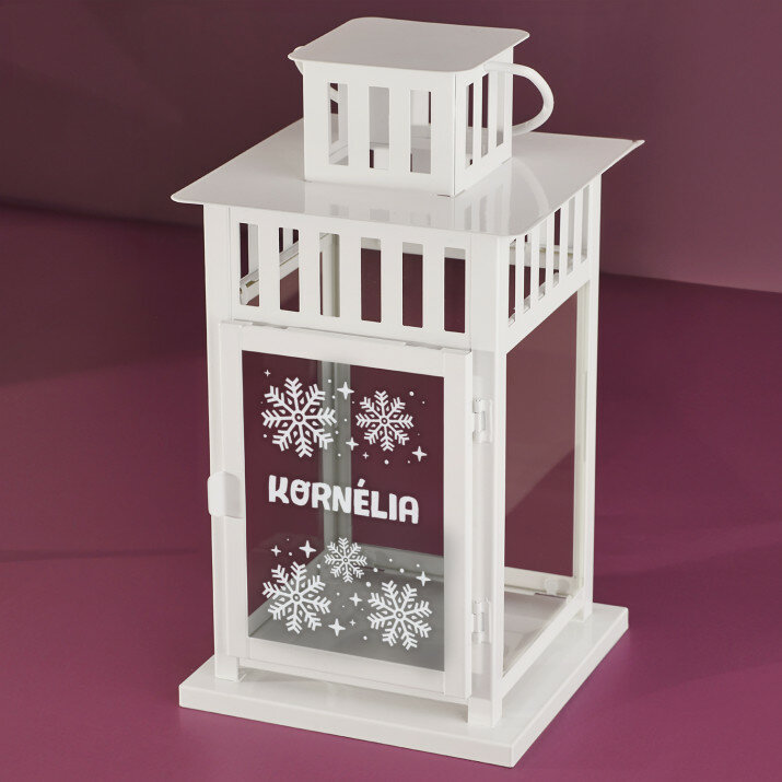 Hópehely neve - lámpa