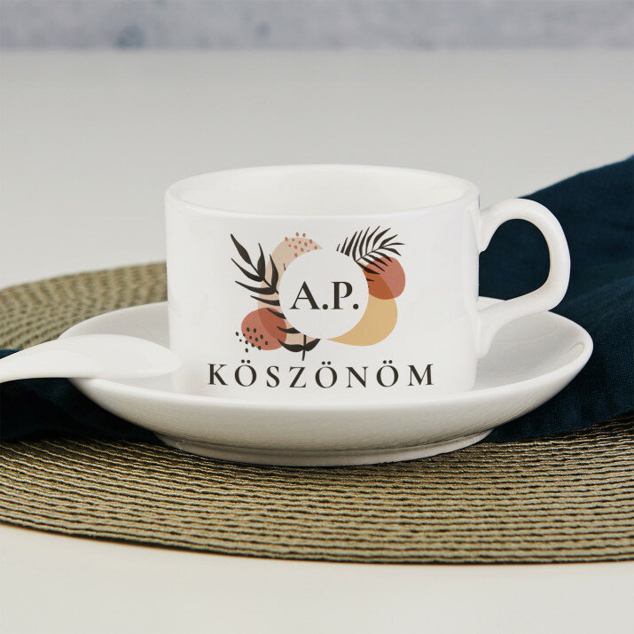 Monogramok köszönöm - Csésze