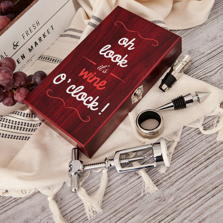 It`s wine o`clock - Borkészlet