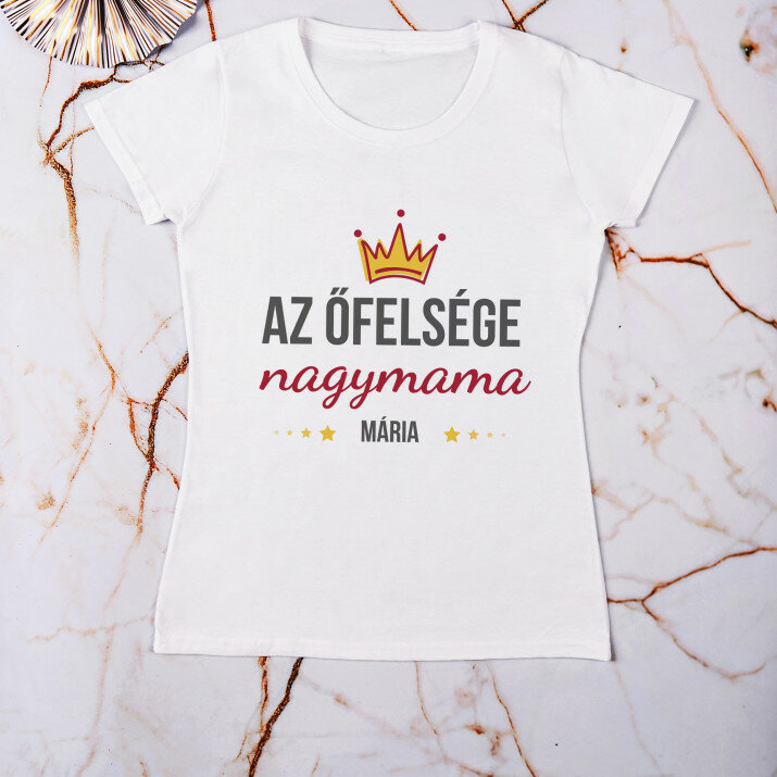Az őfelsége nagymama - Női póló