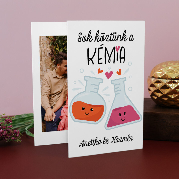 sok küztünk a kémia - Nagy harmonika alakú fotókészlet