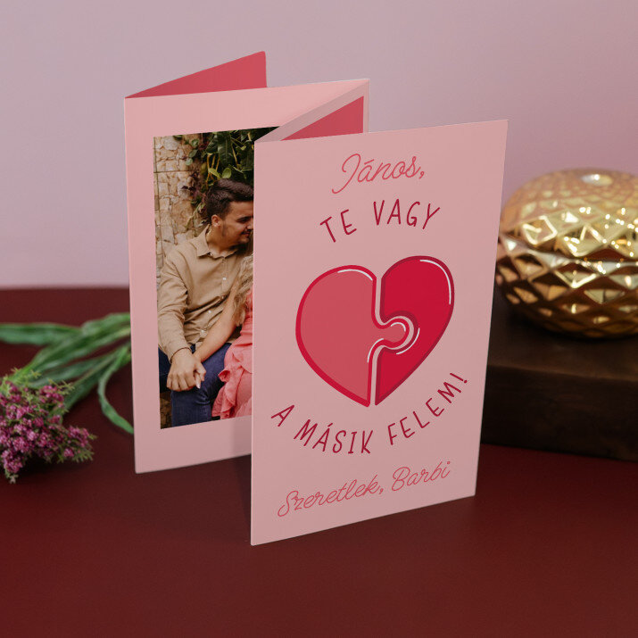 te vagy a másik felem - Nagy harmonika alakú fotókészlet