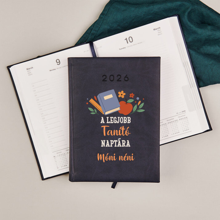 A legjobb tanító naptára (nő) - Határidőnapló