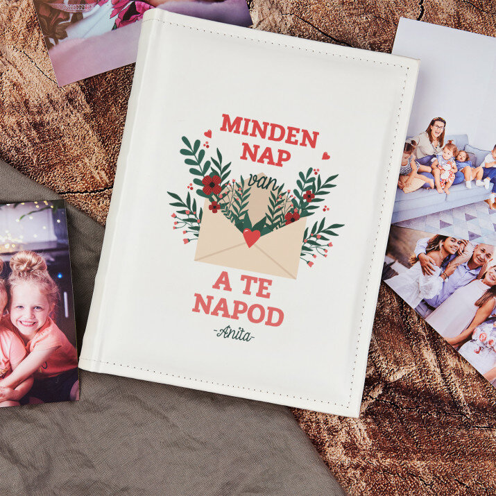 Minden nap a Te napod - Személyre szabott fotóalbum