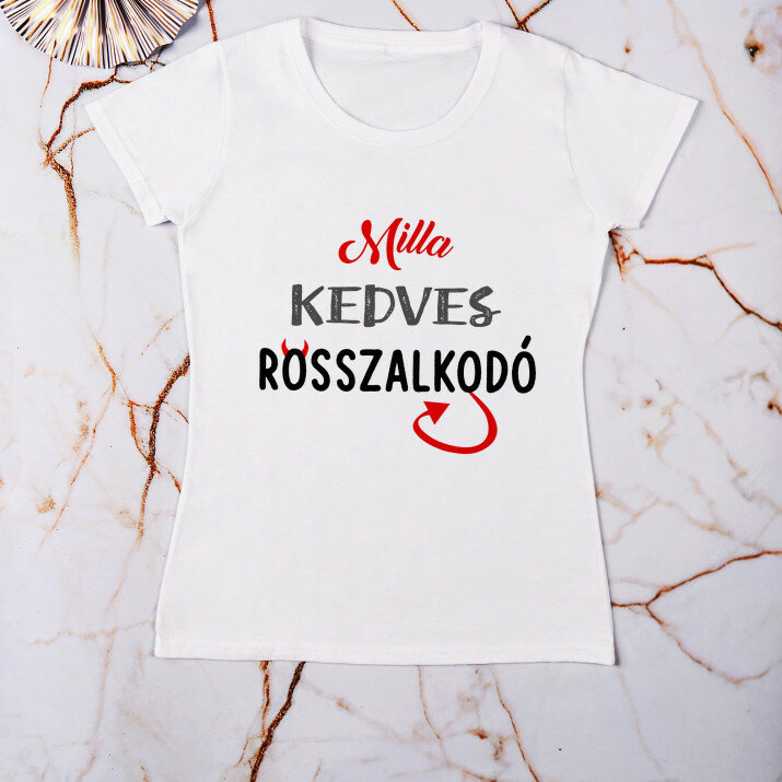 Kedves rosszalkodó - Női póló