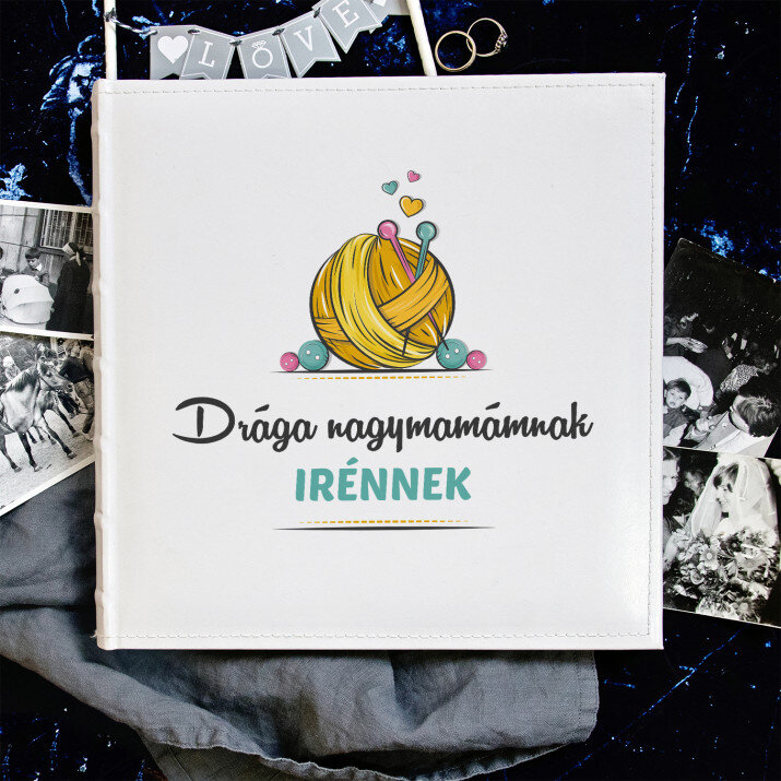 Drága nagymamámnak - Személyre szabott fotóalbum Drága nagymamámnak - Személyre szabott fotóalbum