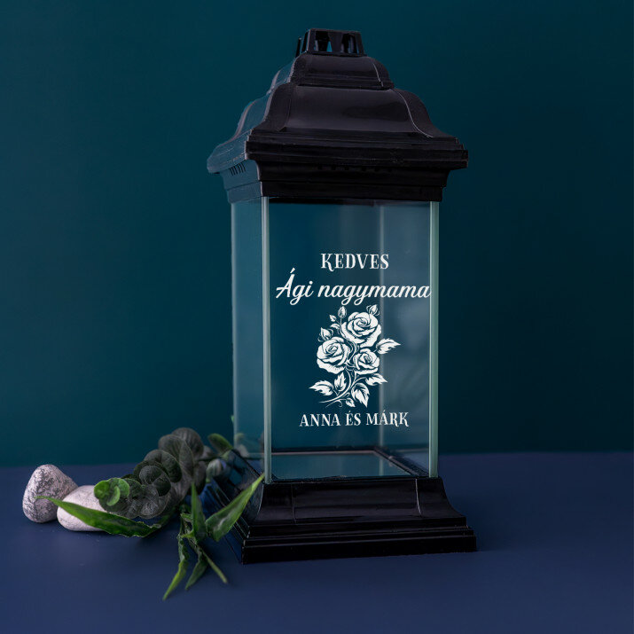 Kedves nagymama - Fekete mécses