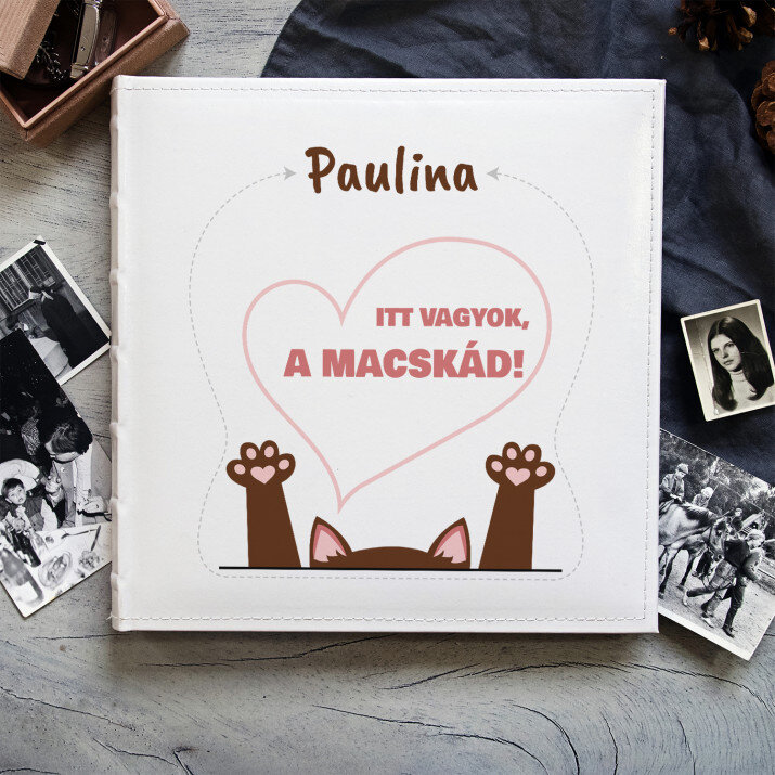 A macskád - Személyre szabott fotóalbum A macskád - Személyre szabott fotóalbum