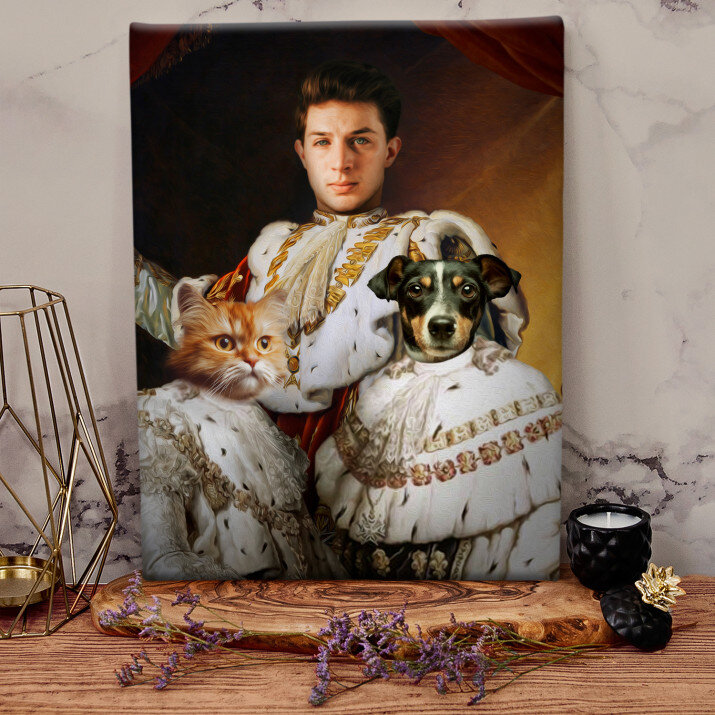 Királyi kíséret - Királyi portré