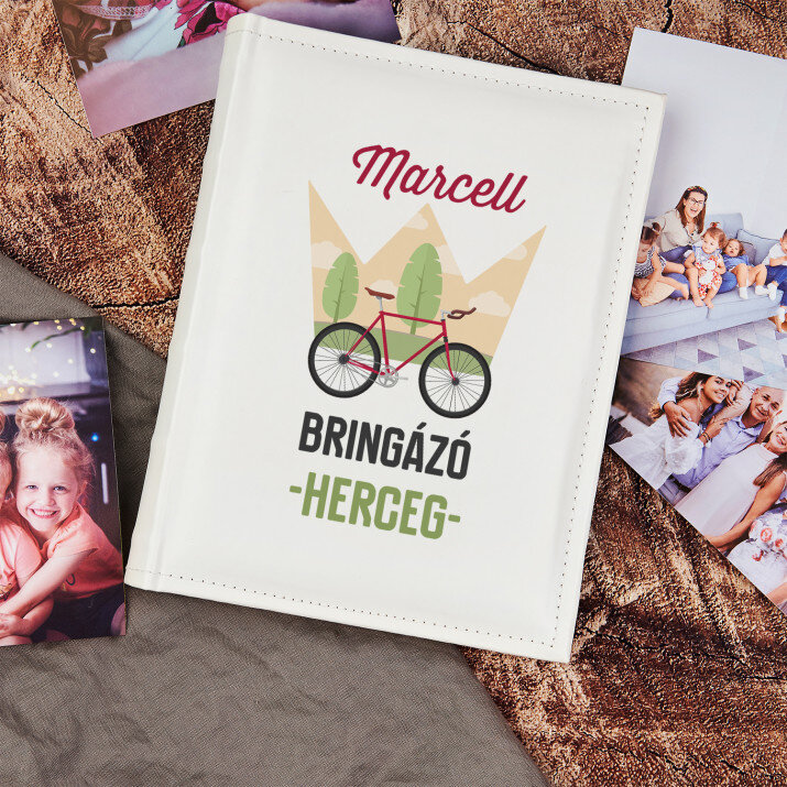 Bringázó herceg - Személyre szabott fotóalbum Bringázó herceg - Személyre szabott fotóalbum