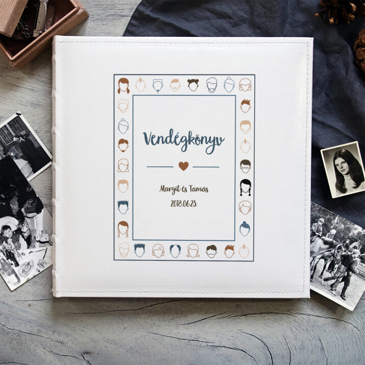 Vendégkönyv - Személyre szabott fotóalbum Vendégkönyv - Személyre szabott fotóalbum