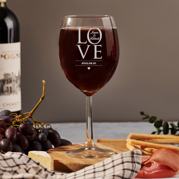 Love - Borospohár