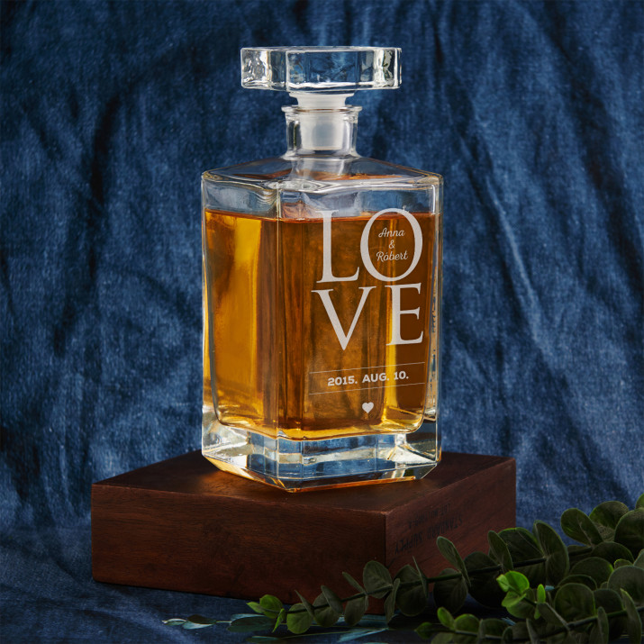 Love together - 0,7L whisky kancsó