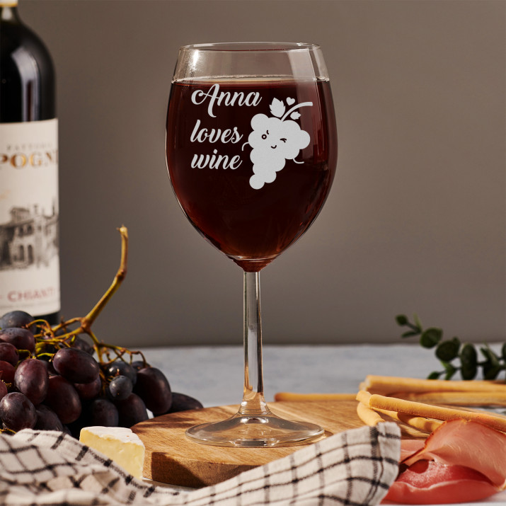 Love wine - Borospohár