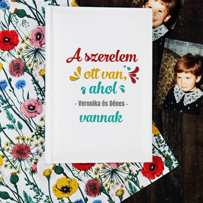 A szerelem ott van - Személyre szabott fotóalbum